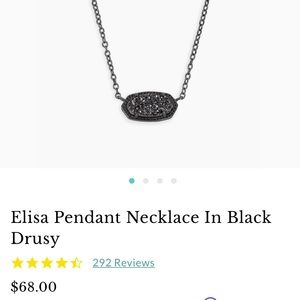 BRAND NEW Kendra Scott Elisa Pendant Necklace